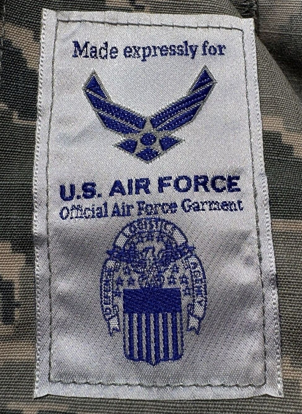 US Air Force ABU Utility Digital Camouflage Jacket Size 44Short NWD PROPPER Int.